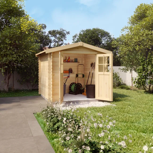 Abri de jardin bois – 6,14 m² – Épaisseur 19 mm – Image 2