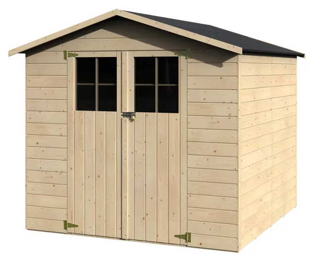 Abri de jardin bois – 4,61 m² – Épaisseur 12 mm