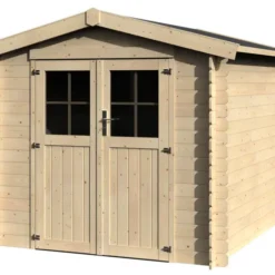 Abri de jardin bois – 6,14 m² – Épaisseur 19 mm