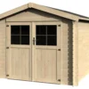 Abri de jardin bois – 7,79 m² – Épaisseur 19 mm
